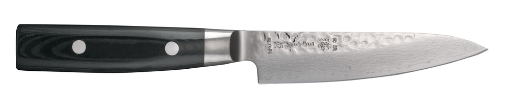 Yaxell Zen Paring Knife 12 cm - 37-ply stainless damascus steel - canvas Micarta handle