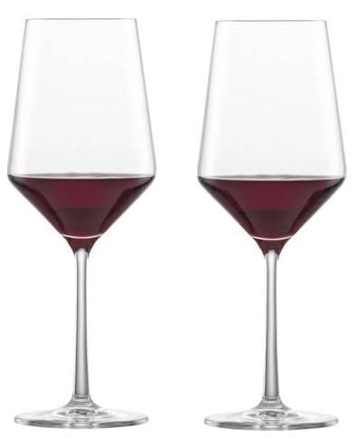 Zwiesel Glas Red Wine Glasses Pure - 550 ml - 2 pieces