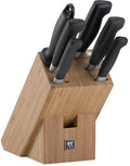 Zwilling Knife block - Four Star - stainless steel - 7-piece