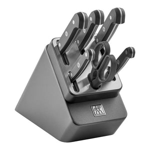 Zwilling Knife block - Gourmet - stainless steel - 7-piece - Anthracite