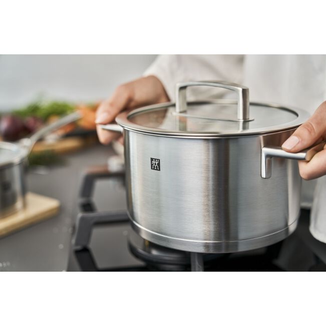 Zwilling Cookware set - Vitality - 5-piece - stainless steel - Suitable for all heat sources - Silver
