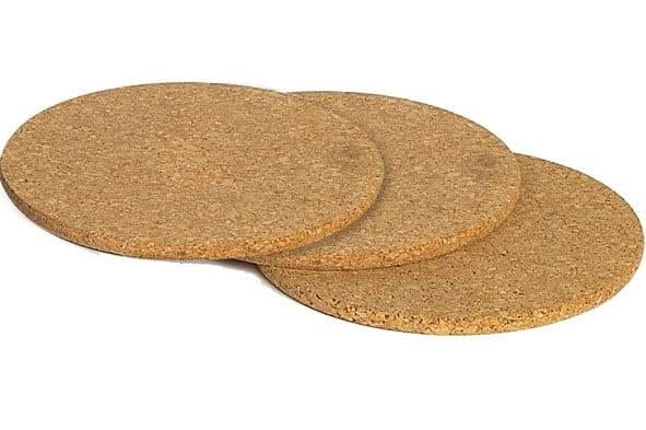 Cosy & Trendy pan trivet - Cork - ø 20 cm - 3 pieces