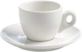 Maxwell & Williams Espresso cup with saucer White Basics Round 70 ml