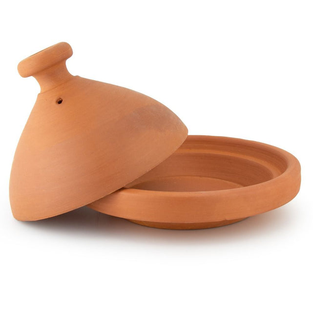 Unglazed earthenware tagine