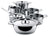 Alessi Cookware set Pots&Pans - AJM100S9 - 6-piece - by Jasper Morrison