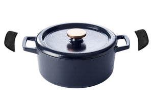 Alva Casserole - Dutch Oven - Nori - Cast Iron ø 26 cm - Enameled non-stick coating + Free Handles