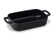 Alva Roaster - Baking Dish - Nori - Cast Iron 30 x 20 cm - Enameled Non-stick Coating + Free Leather Handles
