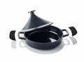Alva Tagine - Nori - Cast Iron ø 28 cm - 3 liters - enameled non-stick coating + Free Leather Handles