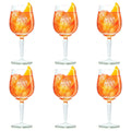 Aperol Spritz Glasses - 450 ml - Office Glass - 6 pieces