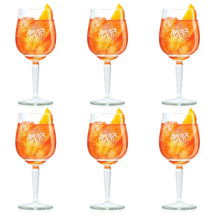 Aperol Spritz Glasses - 450 ml - Office Glass - 6 pieces