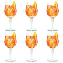 Aperol Spritz Glasses - 450 ml - Office Glass - 6 pieces