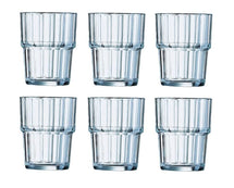 Arcoroc Tumbler Norvege - Toughened Glass - 200 ml - 6 pieces