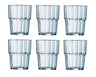 Arcoroc Tumbler Norvege - Toughened Glass - 200 ml - 6 pieces