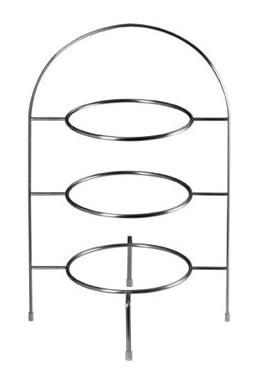 ASA Selection Etagere / Serving Tower A Table - Silver - ø 21 cm - 3-Layer