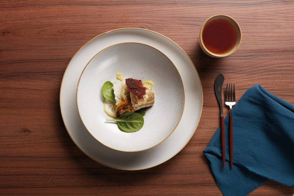 ASA Selection Deep Plates Seasons Sand ø 21 cm - 4 Pieces