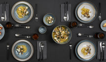 ASA Selection Dinnerware Set Saisons - Denim - 18 pieces / 6 people - 6 dinner plates, 6 side plates, and 6 bowls