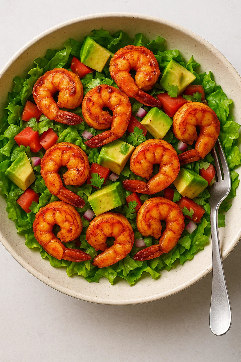 Een frisse en pittige salade voor een tropisch feest!