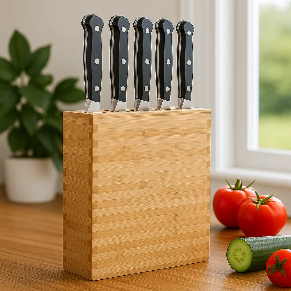 Cookinglife Knife Block KitchenChef - 5 pieces