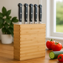 Cookinglife Knife Block KitchenChef - 5 pieces