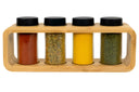 Cookinglife Spice Rack Bamboo 4-Piece