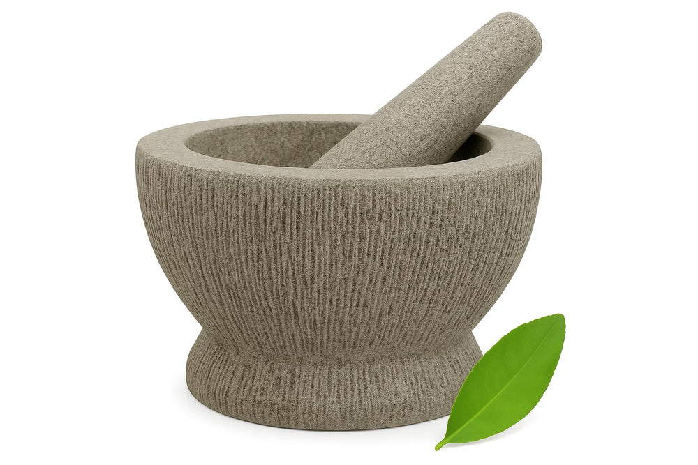 Cookinglife mortar Granite - Gray - ø 14 cm