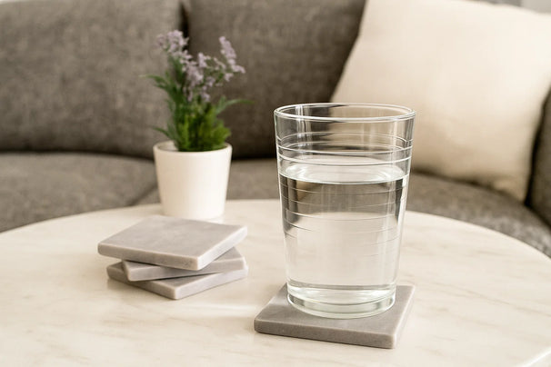 Cookinglife Coasters Bar Essentials Marble 4 Pieces