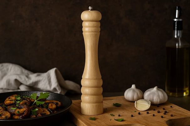 Cookinglife Salt Mill Rocca Natural - Ceramic Mill - 31.5 cm