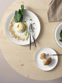 ASA Selection Breakfast Plates / Dessert Plates A Table Ligne Noire ø 21 cm - 4 pieces