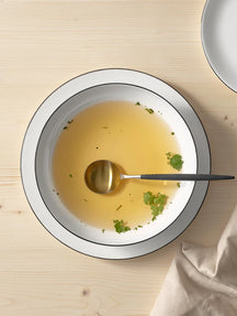 ASA Selection Deep Plates / Pasta Bowls A Table Ligne Noire ø 22 cm - 4 Pieces