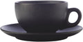 Maxwell & Williams Cup and saucer Caviar Black 250 ml