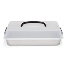 Patisse bake form Silver Top With Carrier Lid 35 x 24 cm