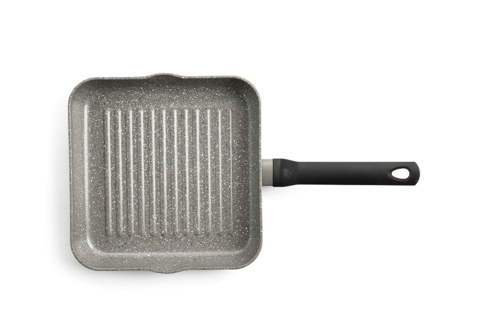 BK Grill pan Granite Aluminum - 26 x 26 cm -. Ceramic non-stick coating