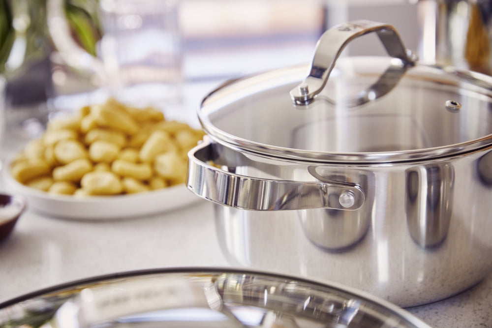 BEKA Cooking Pot with Glass Lid - Cicla - Stainless Steel - Ø 20 cm - 2.8 Liters - Suitable for all heat sources