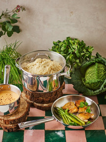 Beka Cookware Set Cicla 6-Piece - without non-stick coating - suitable for all heat sources (Cooking pots, Sauce pans & Frying pans)