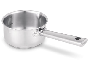 BEKA Saucepan with 2 pouring spouts Cicla - Stainless Steel - ø 12 cm - suitable for all heat sources