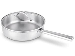 Beka sauté pan with glass lid Cicla Ø 24 cm – without non-stick coating – suitable for all heat sources