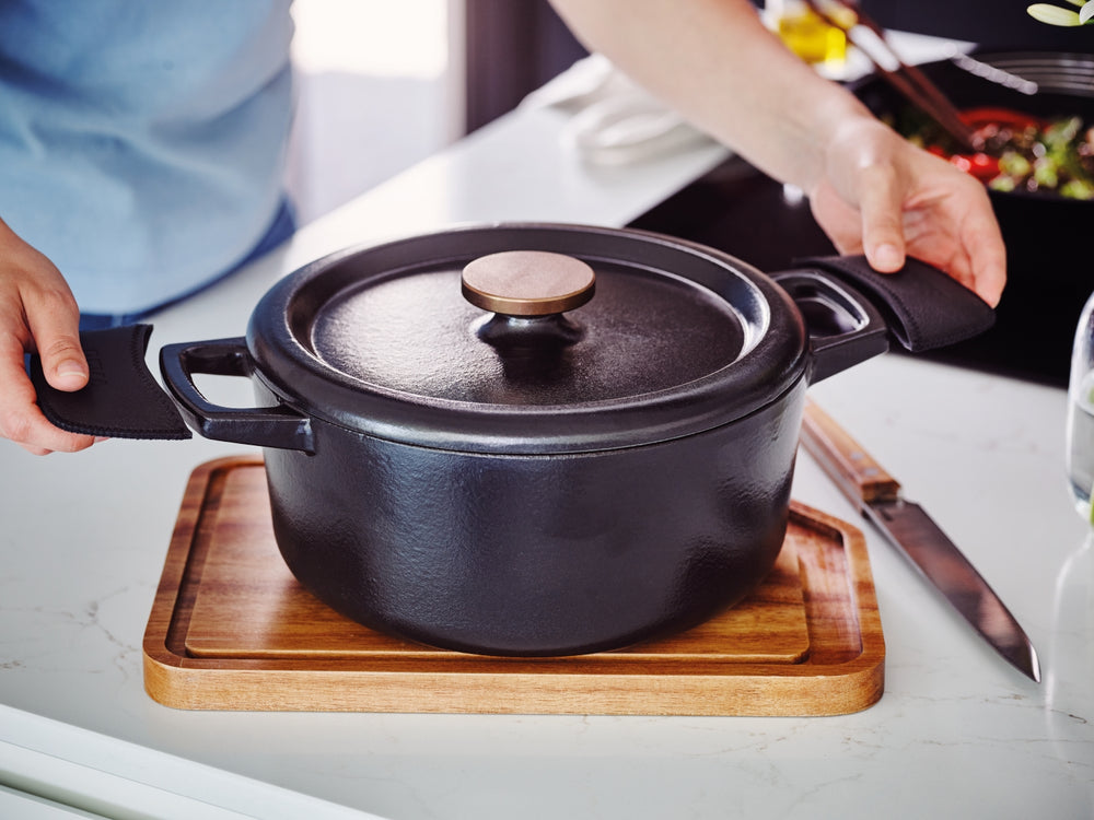 Beka Leather Handles - Nori 2 pieces