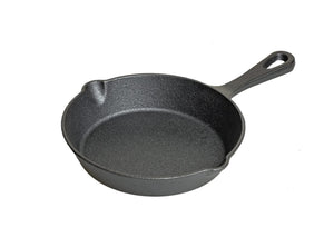 Blackwell Frying pan cast iron / skillet Ø 16 cm – suitable for all heat sources –  without non-stick coating 