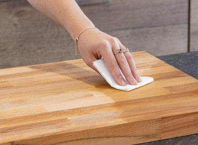 How do I make my Blackwell Cutting board  clean