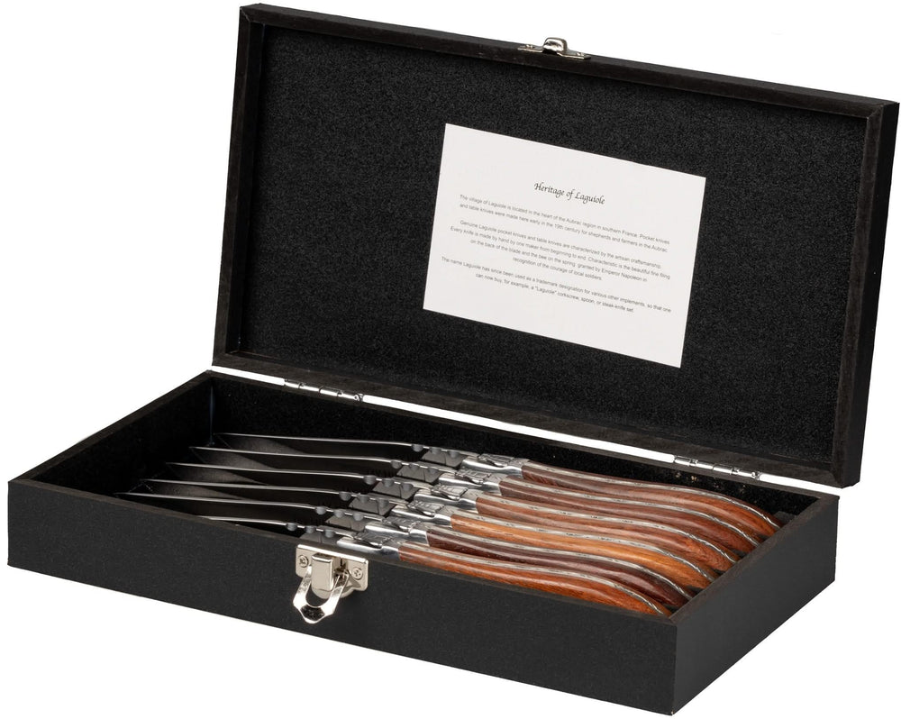 Blackwell Steak Knives Laguiole - Rosewood - 6 pieces