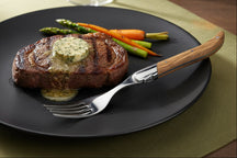 Blackwell Steak Cutlery Laguiole - Steak Knives & Forks - Olive Wood - 12 Pieces