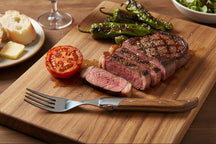 Blackwell Steak Cutlery Laguiole - Steak Knives & Forks - Olive Wood - 12 Pieces