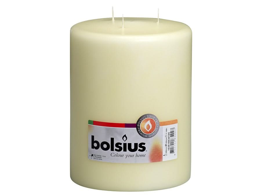 Bolsius Mammoth candle Ivory 200/150 mm