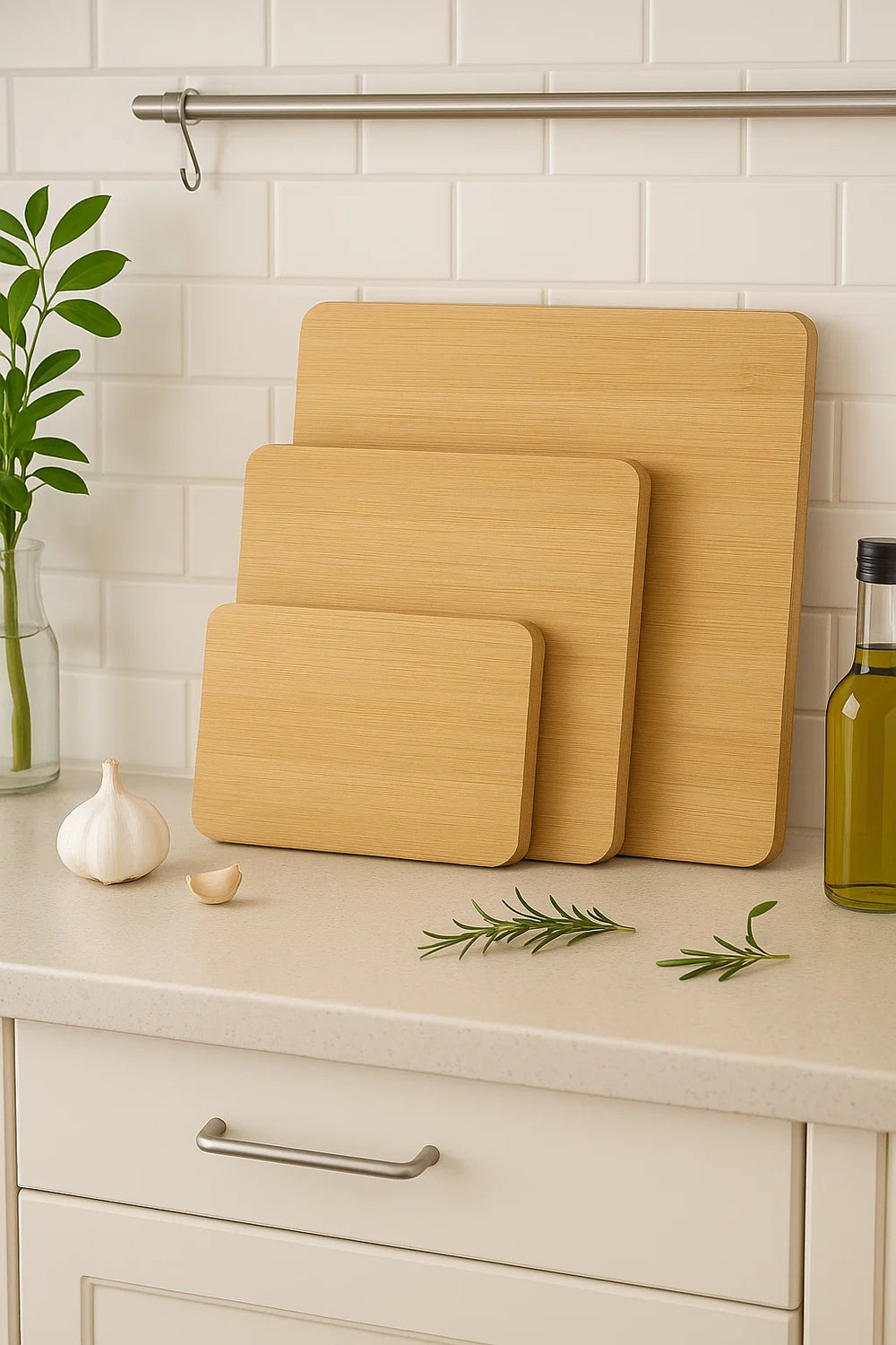 Cookinglife Bamboo Cutting Board Set 3-Piece