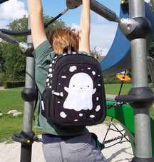 A Little Lovely Company Backpack - Black - Ghost