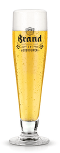 Brand Beer glass Pilsner on Foot - 250 ml