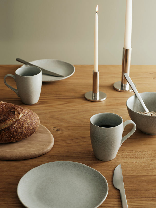 Broste Copenhagen Breakfast Set Nordic Marsh 12-piece / 4 persons - 4 breakfast plates, 4 bowls and 4 cups