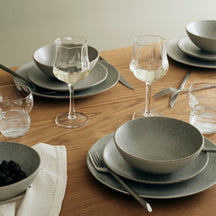 Broste Copenhagen Dinnerware Set Nordic Marsh 12-piece / 4 persons - 4 dinnerplates, 4 breakfast plates and 4 bowls