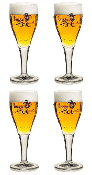 Brugse Zot Beer Glasses 330 ml - 4 pieces
