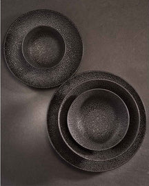 Cosy & Trendy Tableware set Candy Black - 18-piece / 6 people